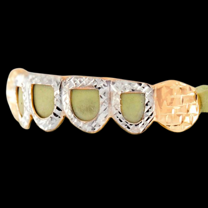 6 Piece Open Face and Solid Grillz.