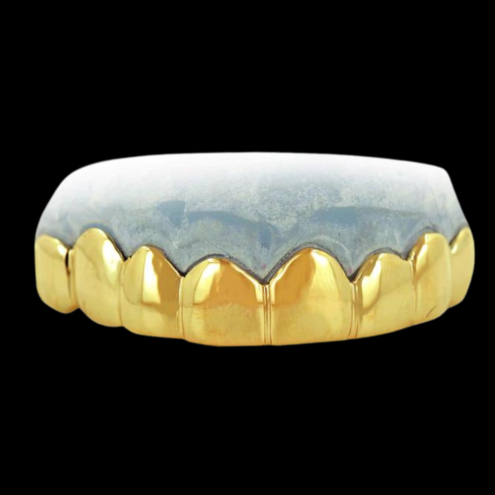 8 Piece Solid Gold Grillz