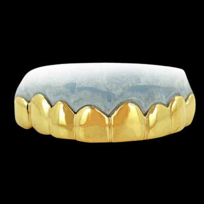 8 Piece Solid Gold Grillz.