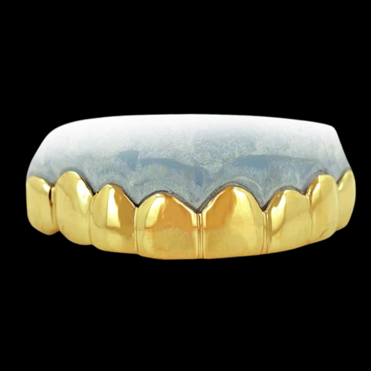 8 Piece Solid Gold Grillz