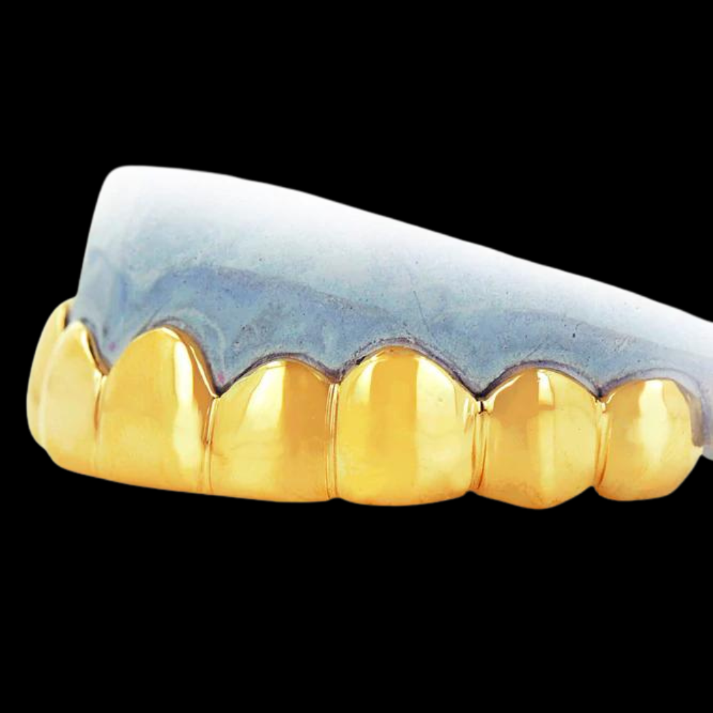 8 Piece Solid Gold Grillz