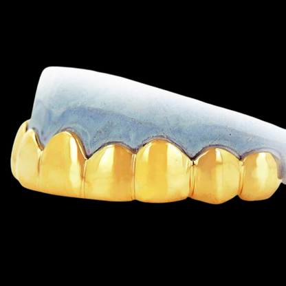 8 Piece Solid Gold Grillz.