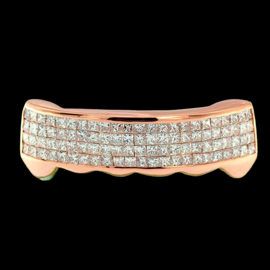 6 Piece Invisible Hand Set Diamond Grillz