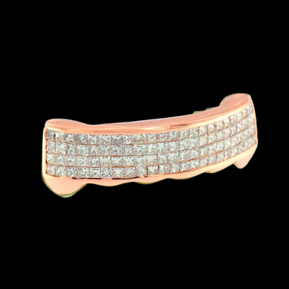 6 Piece Invisible Hand Set Diamond Grillz