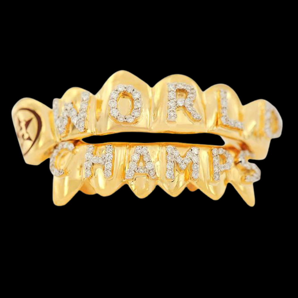 18k CZ World Champs Grillz