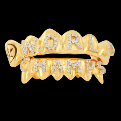 18k CZ World Champs Grillz