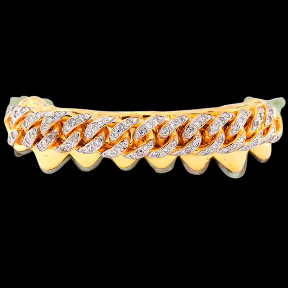 Custom Cuban Link Diamond Grillz