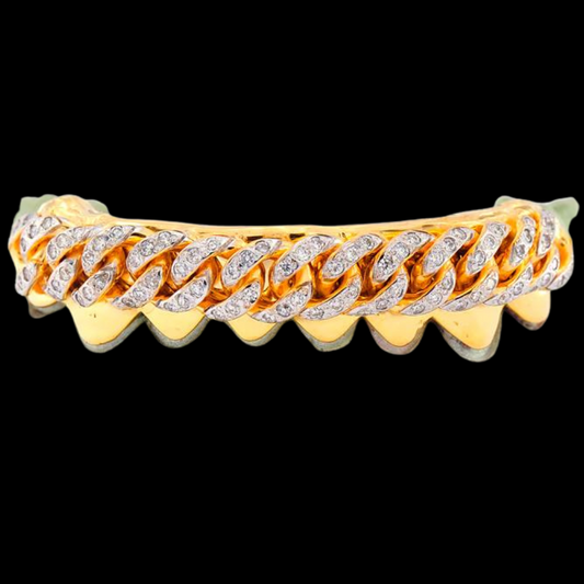 Custom Cuban Link Diamond Grillz