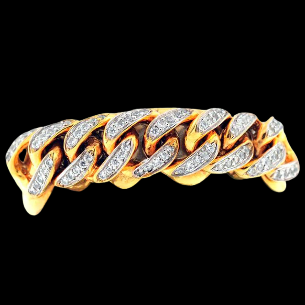 Custom Cuban Link Diamond Grillz