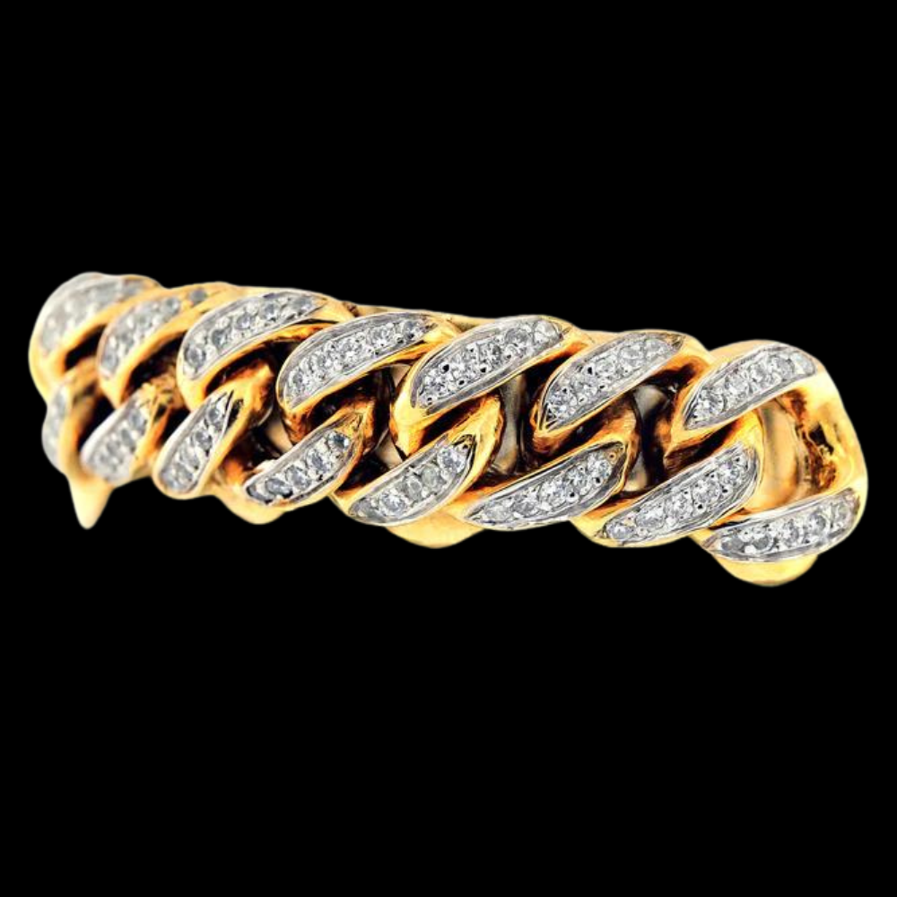 Custom Cuban Link Diamond Grillz