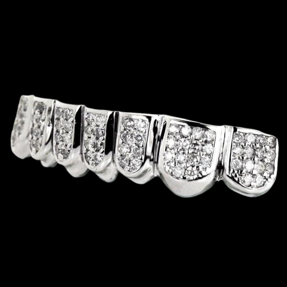 1 Prong Block Set Diamond Grillz