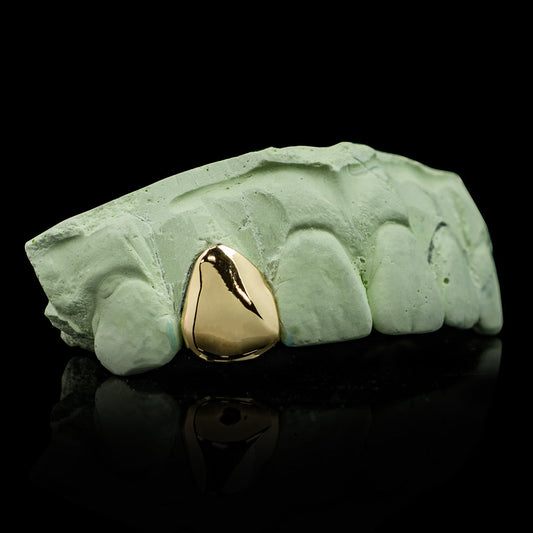 .925 Solid Sterling Silver Single Tooth Grillz