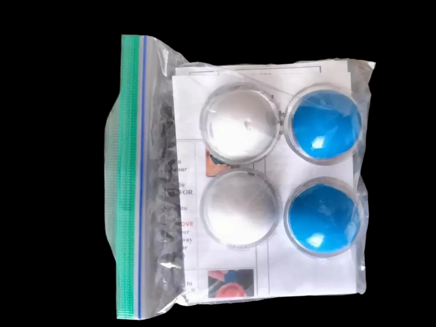 Impression Silicone Mold Putty for Quick Setting Restorations - 2pcs Set.