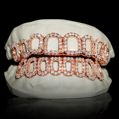 Iced Open Face - VVS Moissanite Grillz