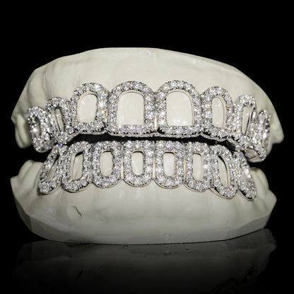 Iced Open Face - VVS Moissanite Grillz