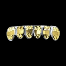 Astute Silver And Yellow Gold Plated Grillz