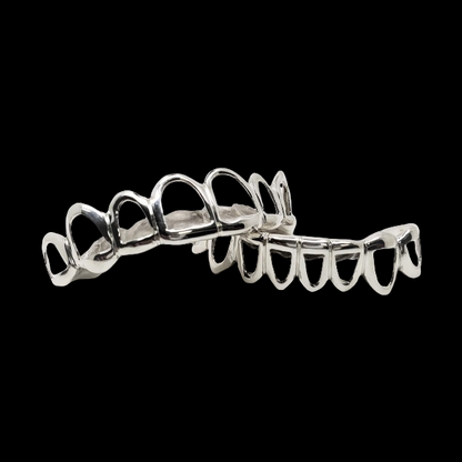 Custom Grillz Solid 10K Gold Open Face Custom Grillz