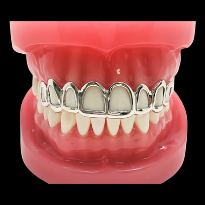 Custom Grillz Solid 10K Gold Open Face Custom Grillz
