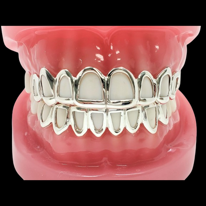 Custom Grillz Solid 10K Gold Open Face Custom Grillz