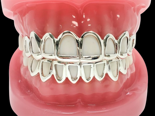 Custom Grillz Solid 10K Gold Open Face Custom Grillz